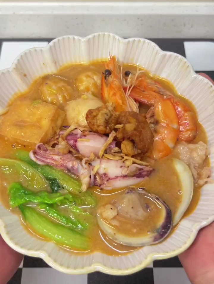 家庭版沙茶面,健康又卫生 家常菜 沙茶面 沙茶酱 厦门沙茶面