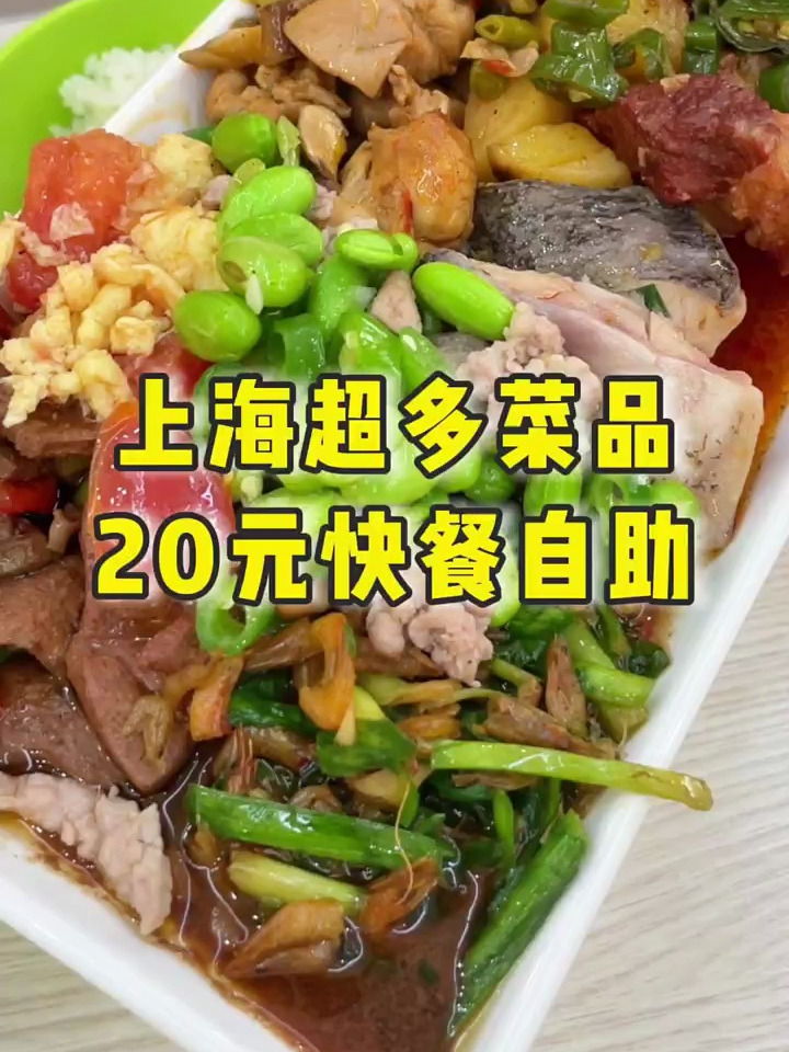 上海市区内20块的自助炒菜,20多种荤菜随便吃,吃到饱为止