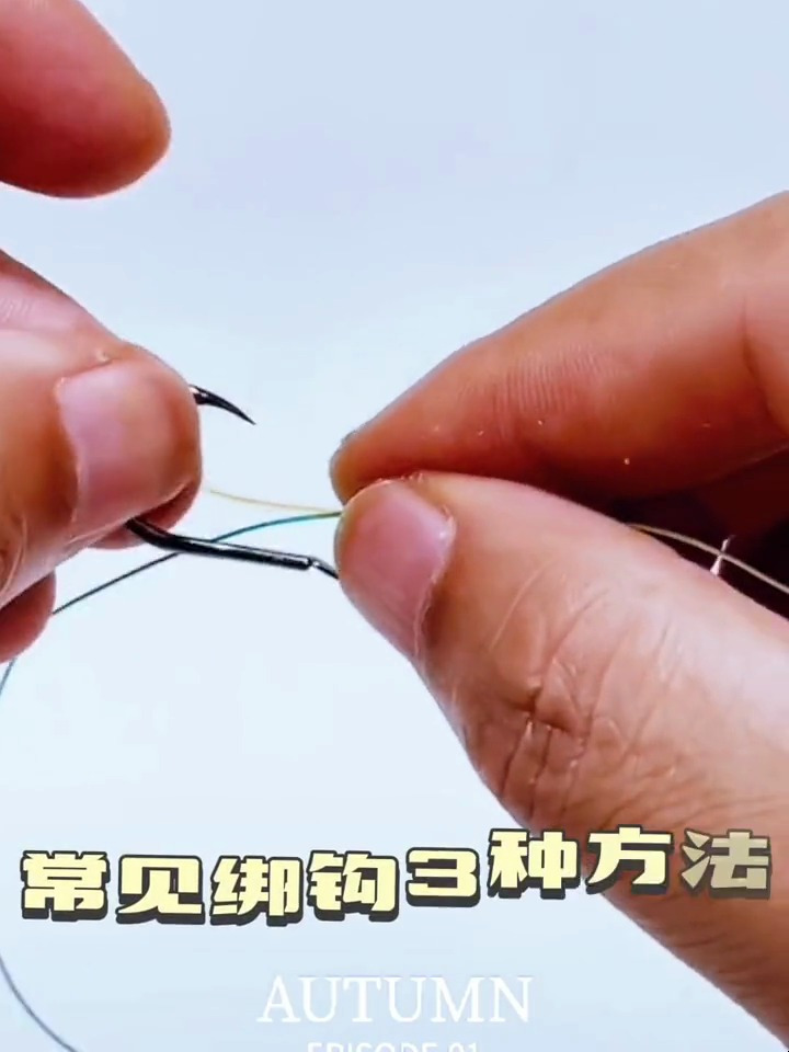 鱼线打结方法教学