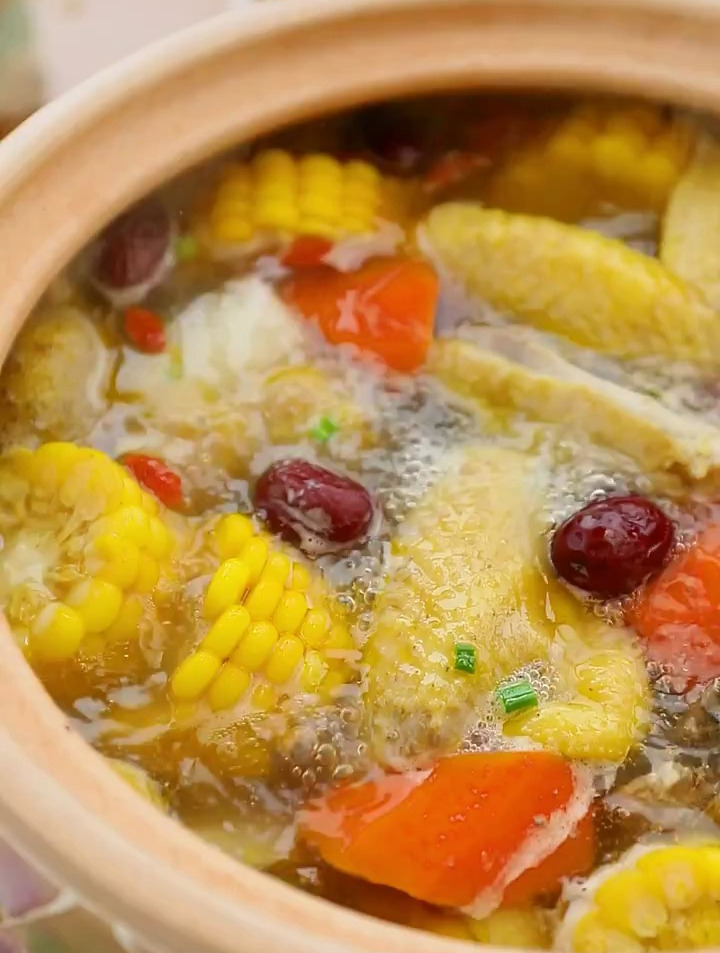 煲汤就没有输过!汤鲜味美的玉米山药鸡汤