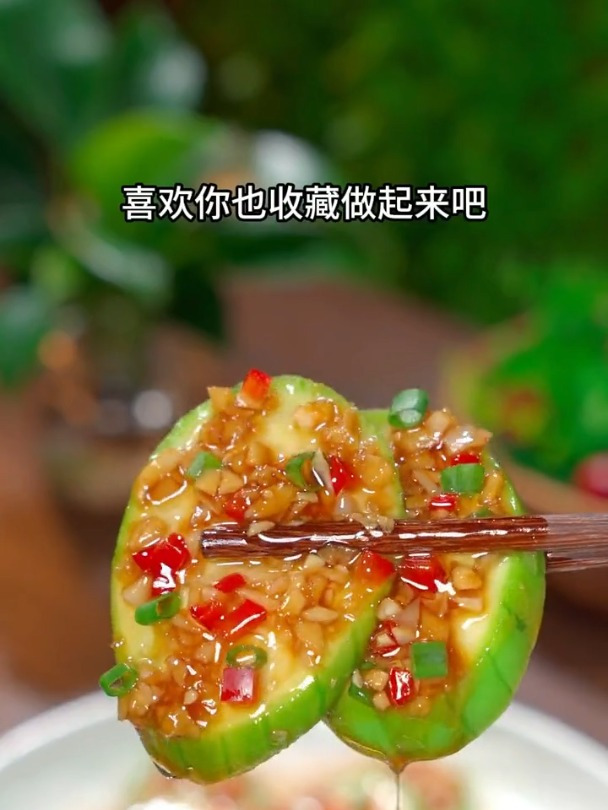 教你做蒜蓉粉丝蒸丝瓜