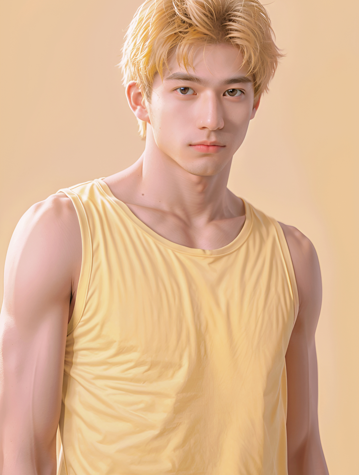 你的男友已上线 黄色系 男生壁纸 体育生 肌肉男孩