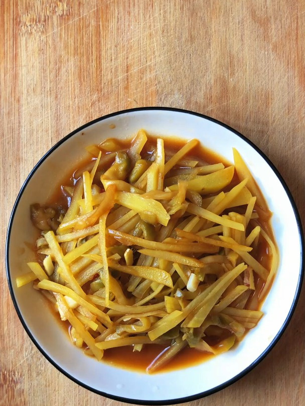 土豆丝怎么炒,分享一道土豆丝炒榨菜
