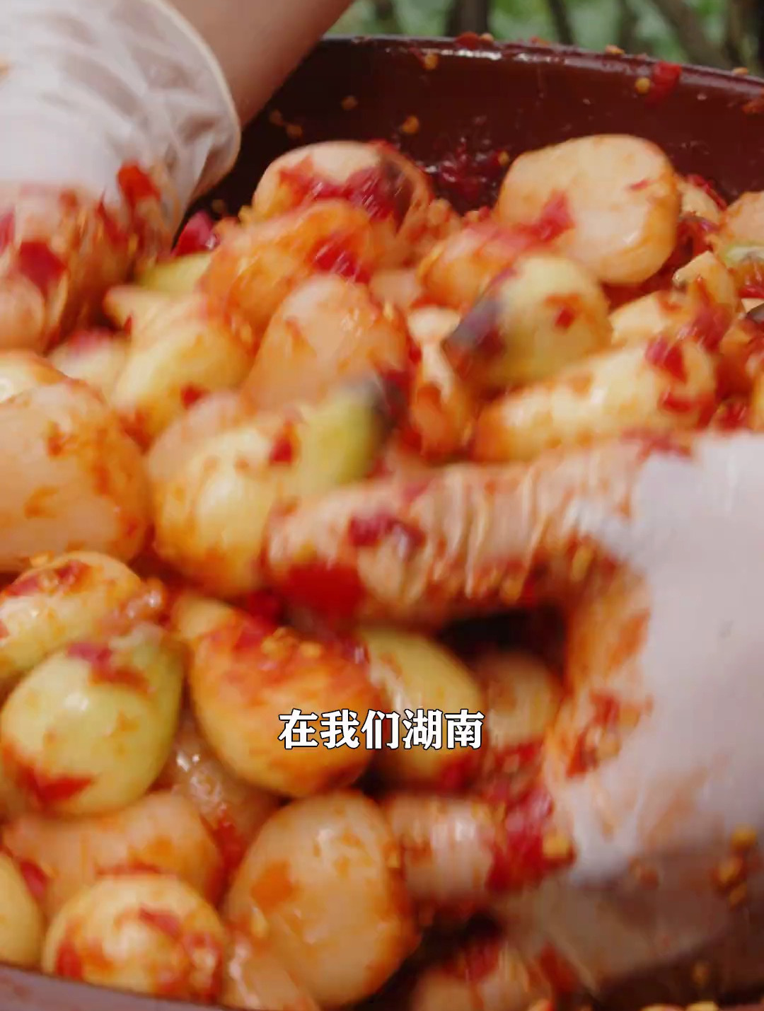 在咱们湖南,坛子菜是一大特色,今天分享湖南特色剁椒藠头的做法