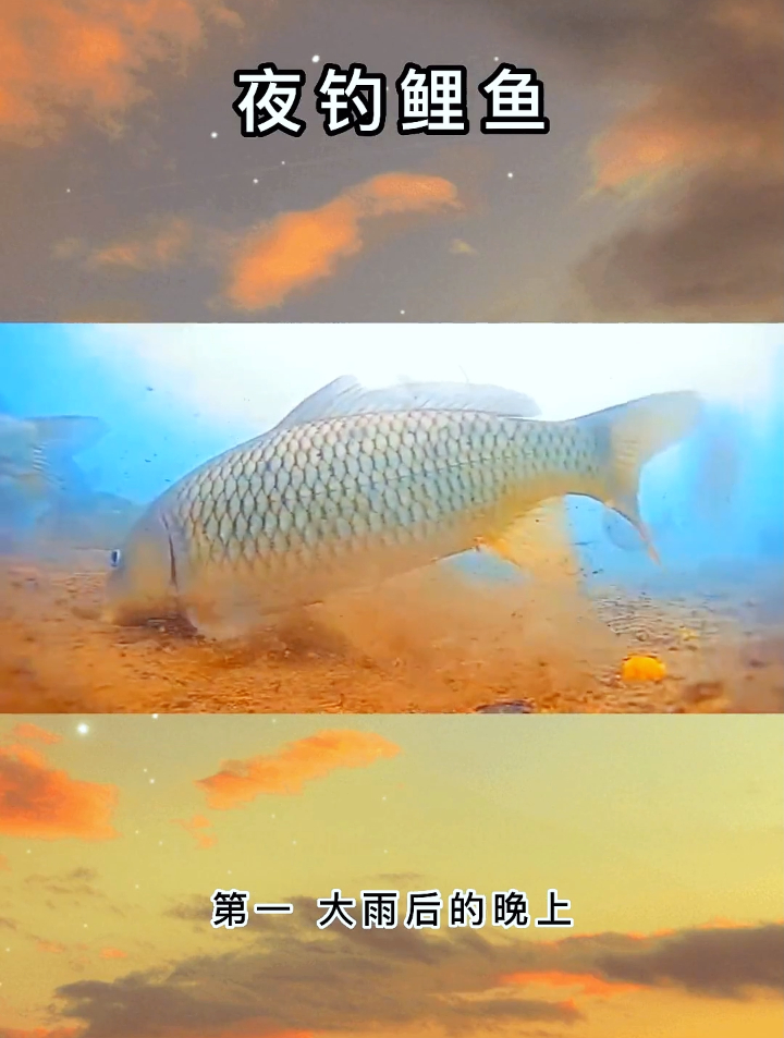 夜钓鲤鱼,真的不用吹,这套钓法最管用,大鲤鱼接连入护