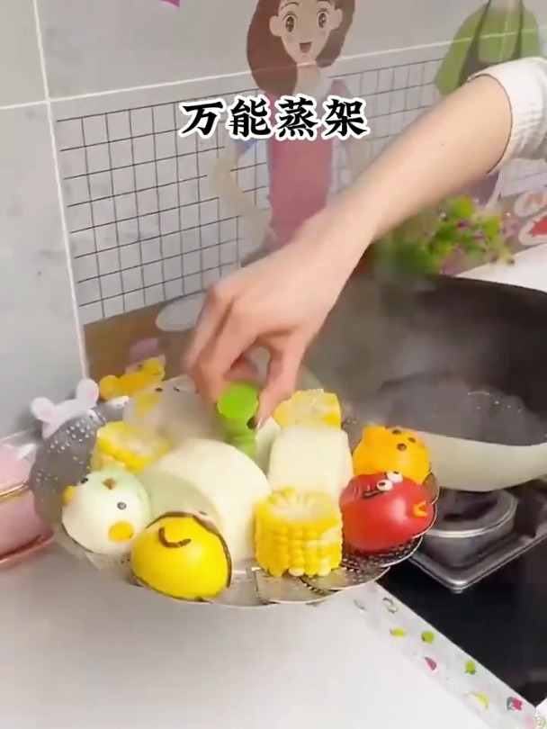 别再用老式的蒸笼了!这款不锈钢蒸笼,家用商用都合适!