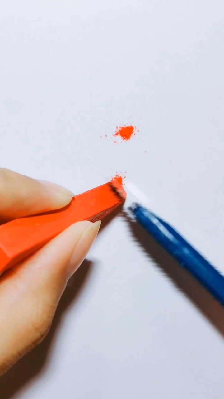 一起来画画,超简单的粉笔画 一学就废哦