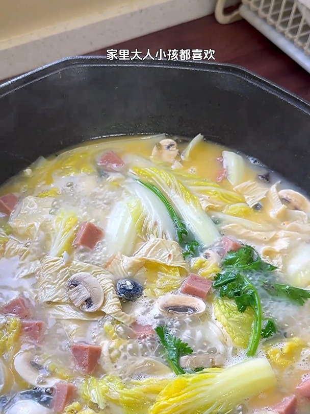 鲜美好吃的上汤娃娃菜