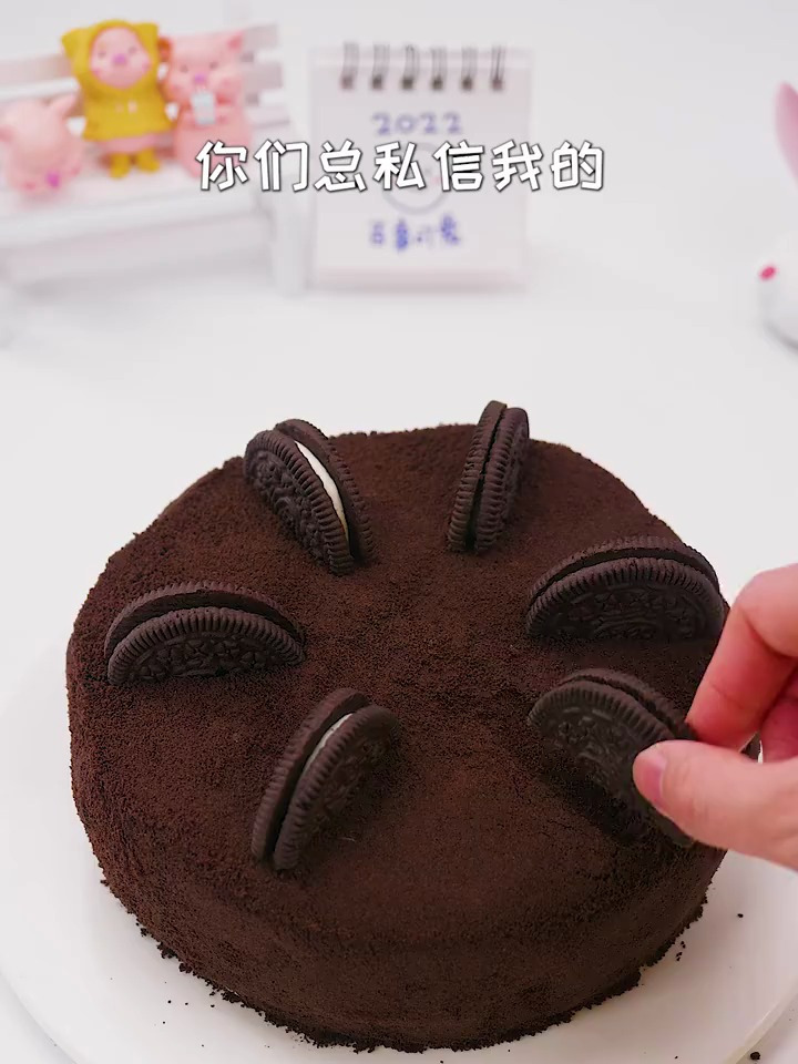免烤免打发|搅一搅就成奥利奥冻芝士蛋糕