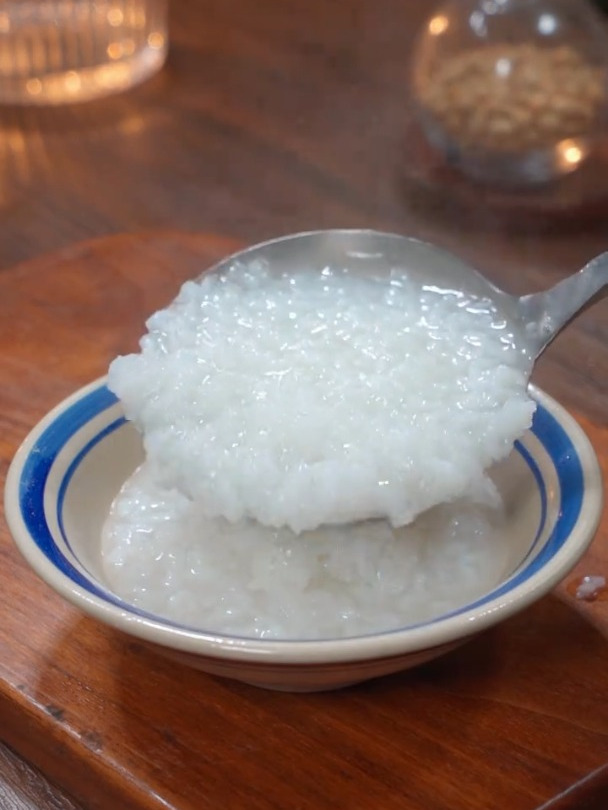 清淡可口的白粥咸菜