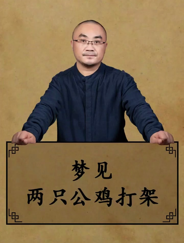 两只公鸡打架……国学智慧 周公解梦