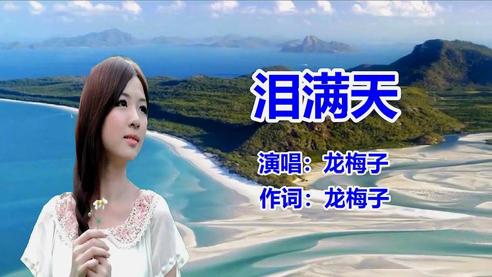 [图]龙梅子《泪满天》网络歌曲