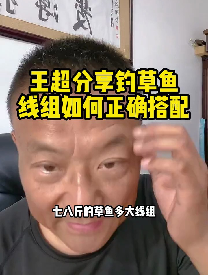 王超分享:钓草鱼线组这样正确搭配,钓远钓近随意切换!