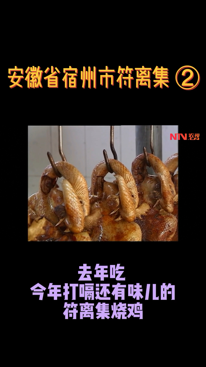 安徽省宿州市符离集 ② 符离集烧鸡
