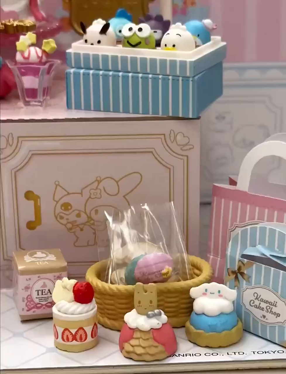来三丽鸥萌系蛋糕店,尝块凯蒂猫小蛋糕,姐妹们约起来!