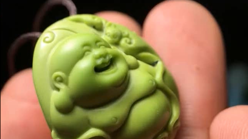 真正的极品绿松石“菜籽黄”是长这样的