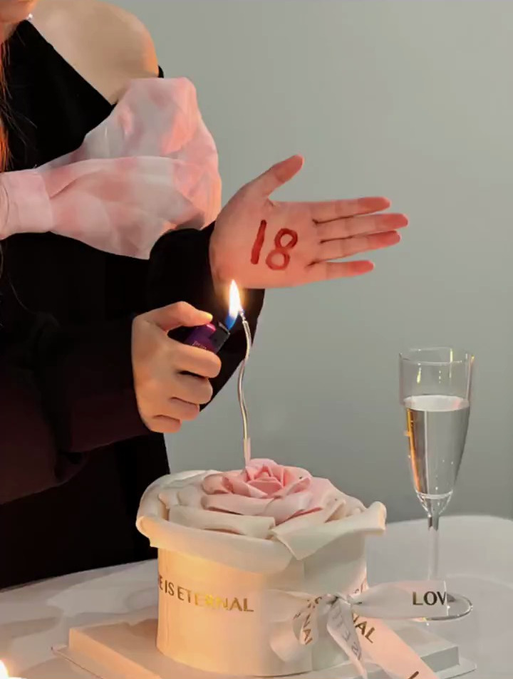 生日拍照教你不露脸也能拍出高级感