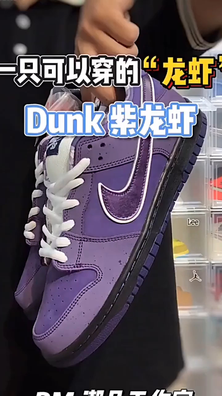 Dunk紫龙虾开箱分享,兄弟们羡慕吗?结局厉害了!