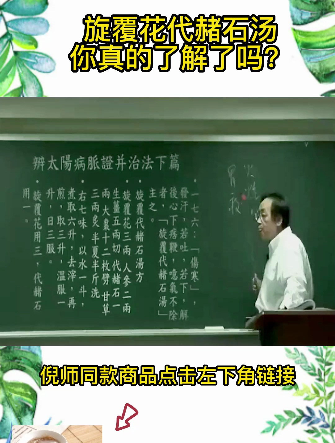 旋覆花代赭石汤你真的了解吗?快来这里看看