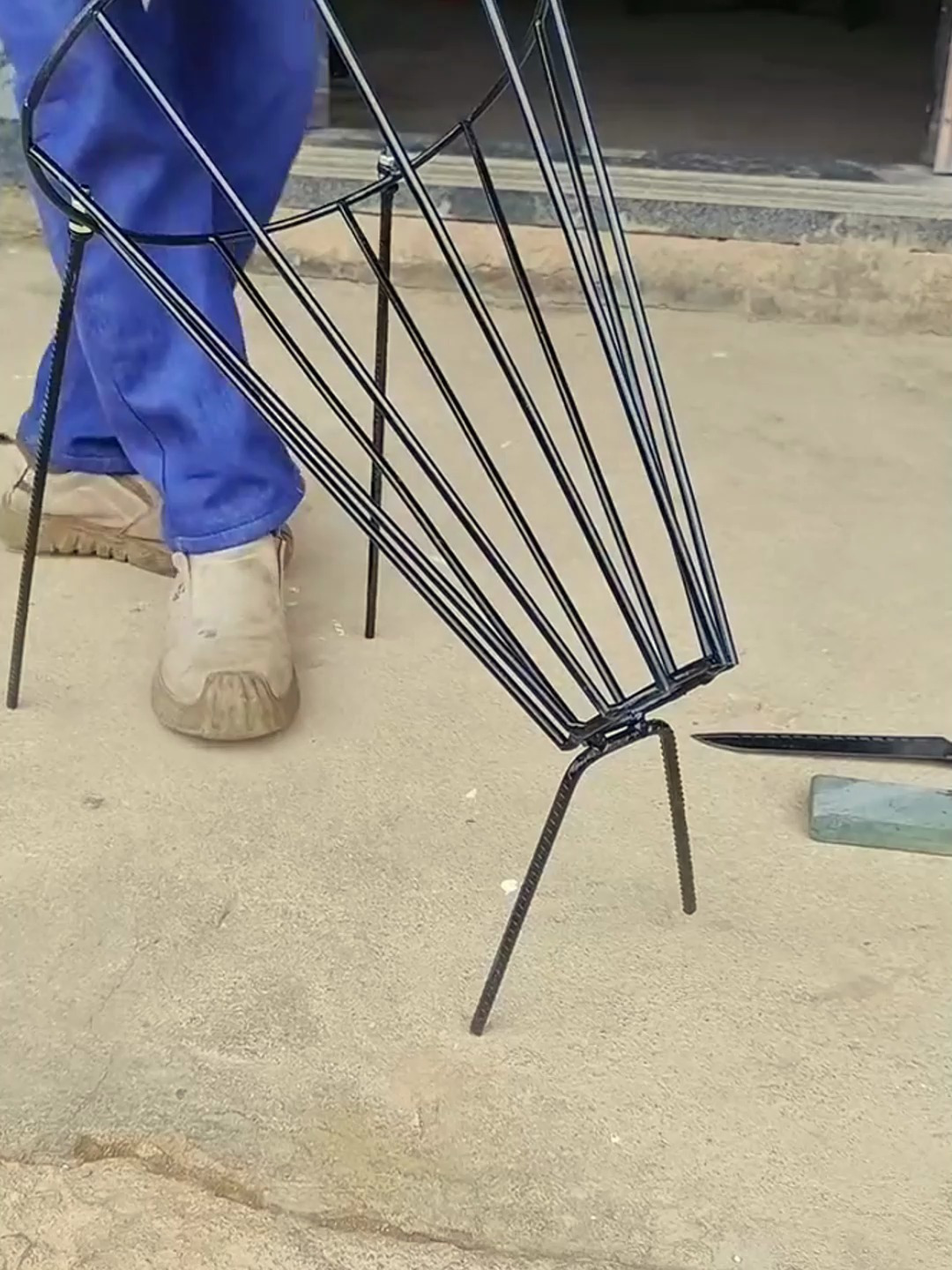 宰杀鸡鸭鹅用辅助架子,一个人就可以搞定