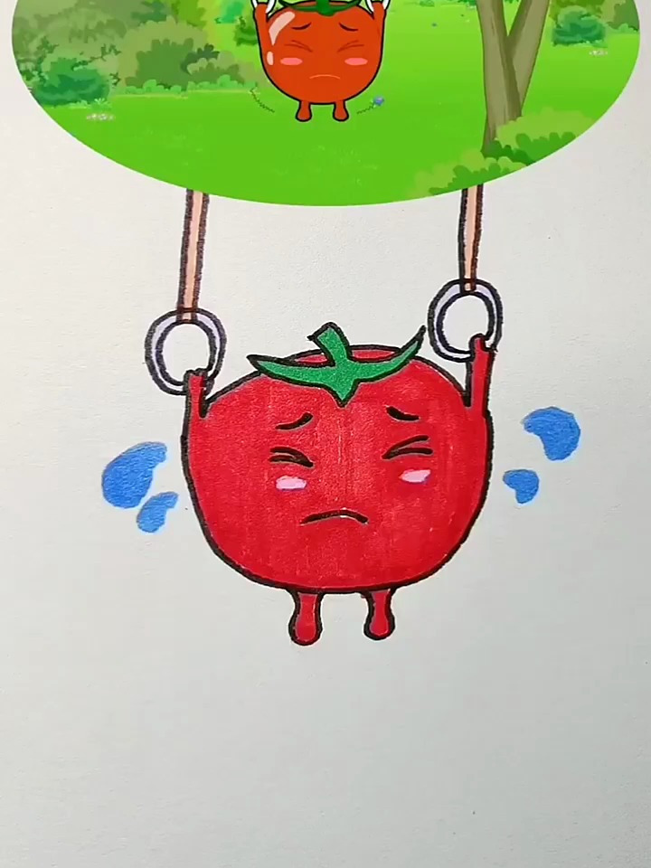 蔬菜简笔画错误的长高方法