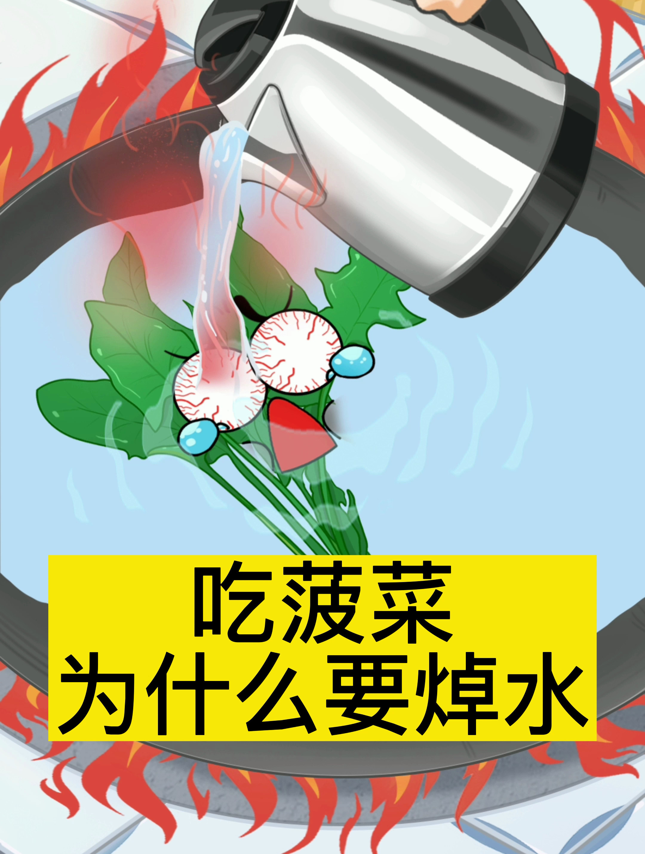 吃菠菜为什么要焯水