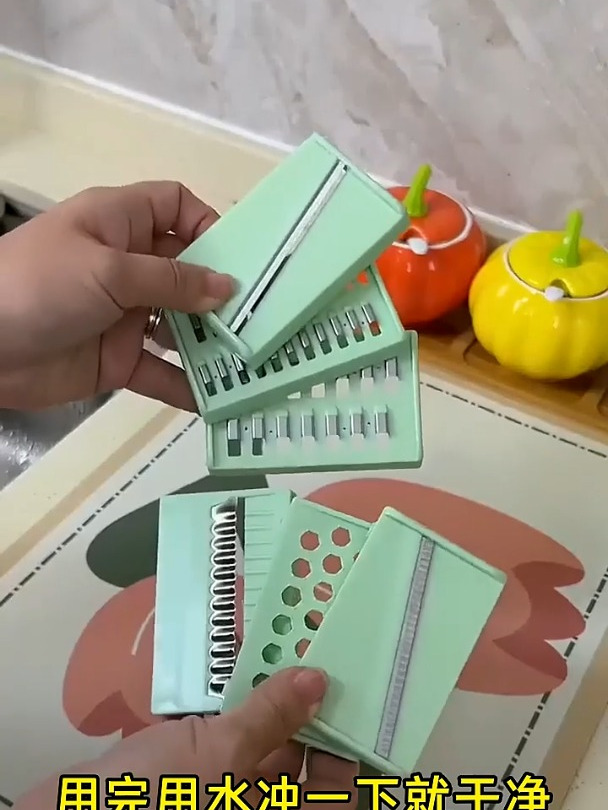 舒适护手设计,切菜从此安全无忧!