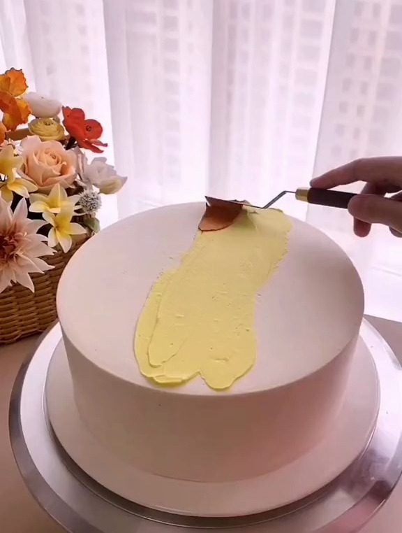 我们的童年都有一个伟大的背影照着我们,手绘蛋糕