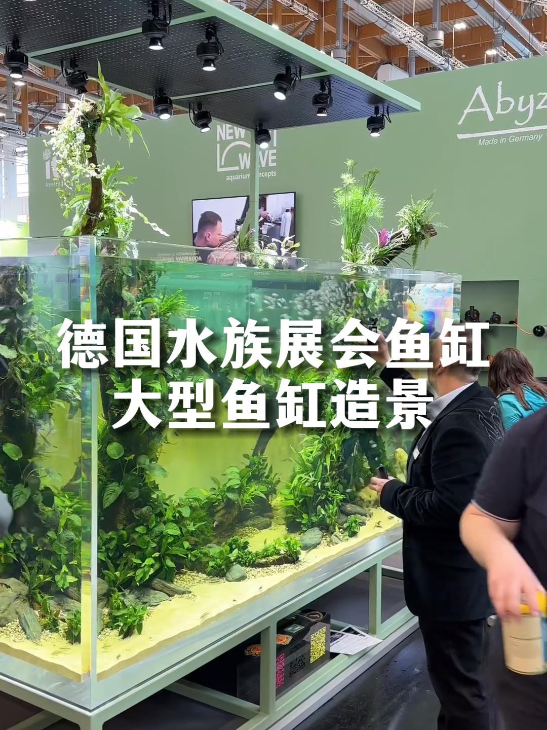 水族展会亚克力鱼缸,大型鱼缸造景
