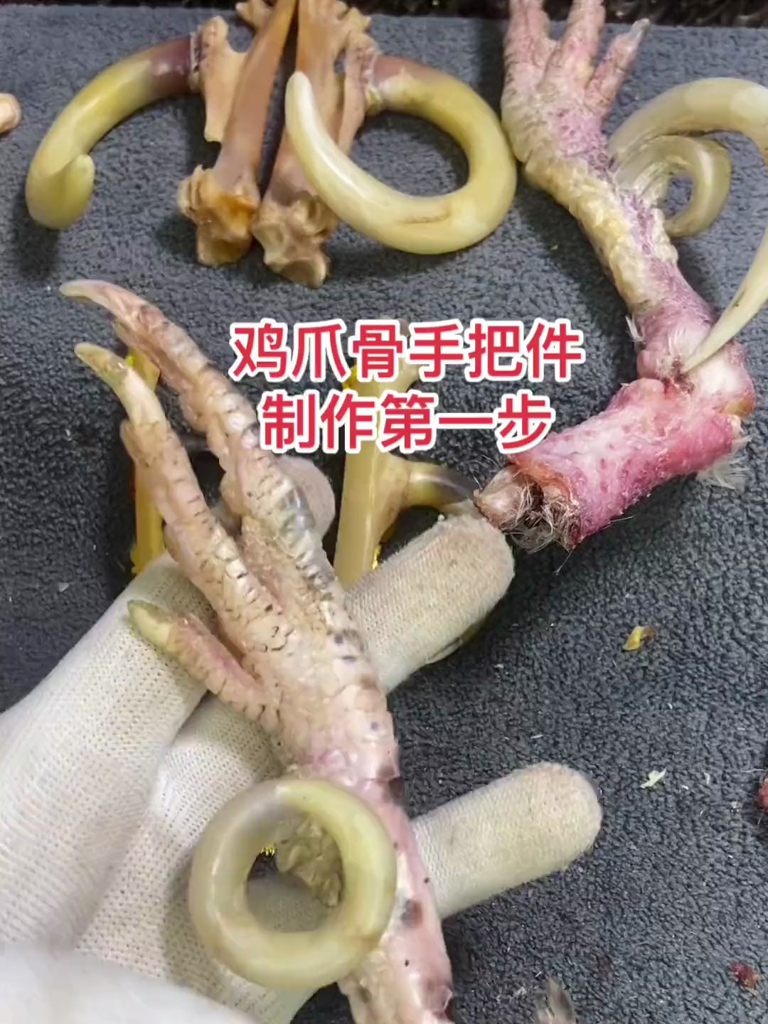 制作文玩鸡爪骨,你学会了吗?
