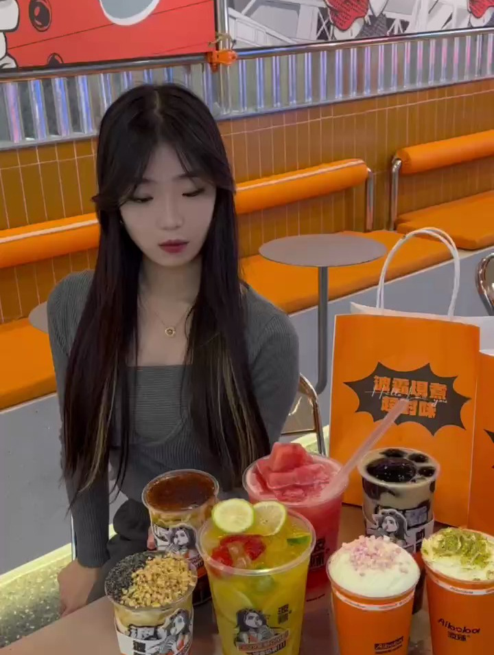 本来不想喝波妹波霸奶茶,喝的人多了,就想喝了