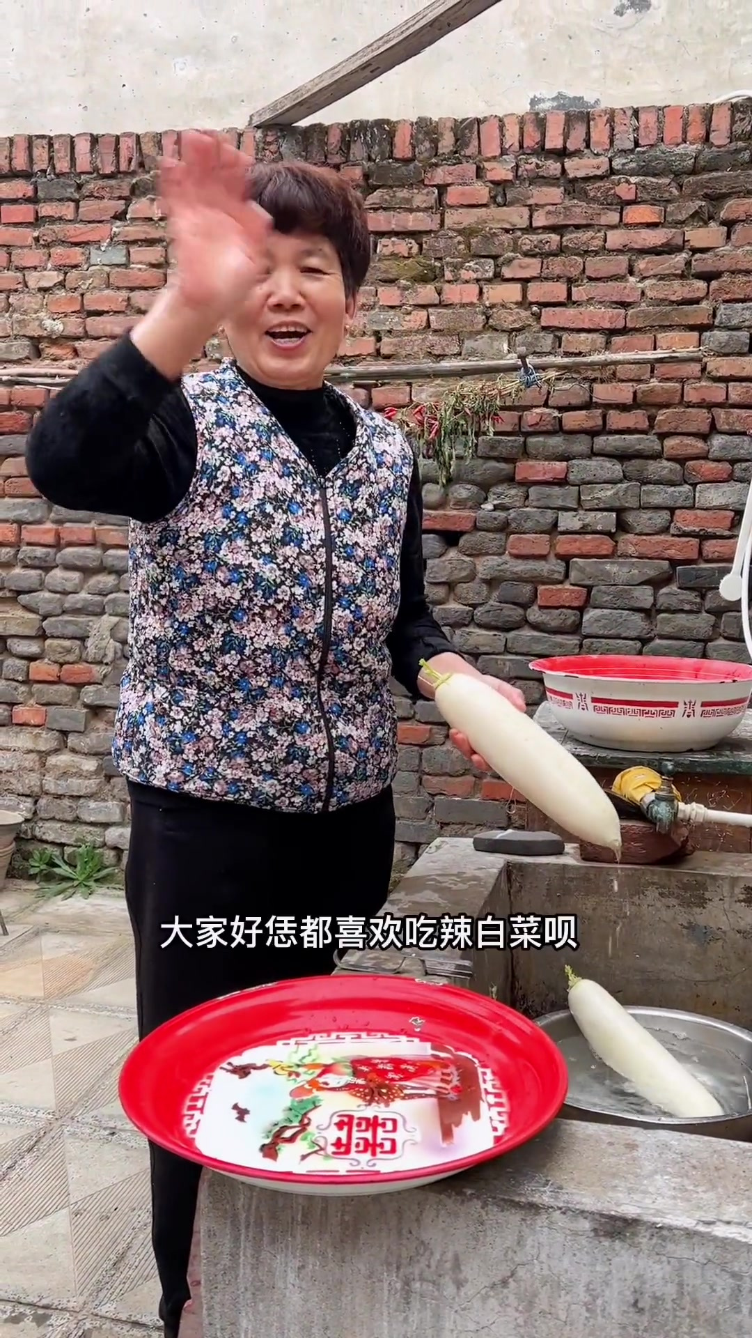 今天分享一个用腌辣白菜的方法腌辣萝卜的家常版做法