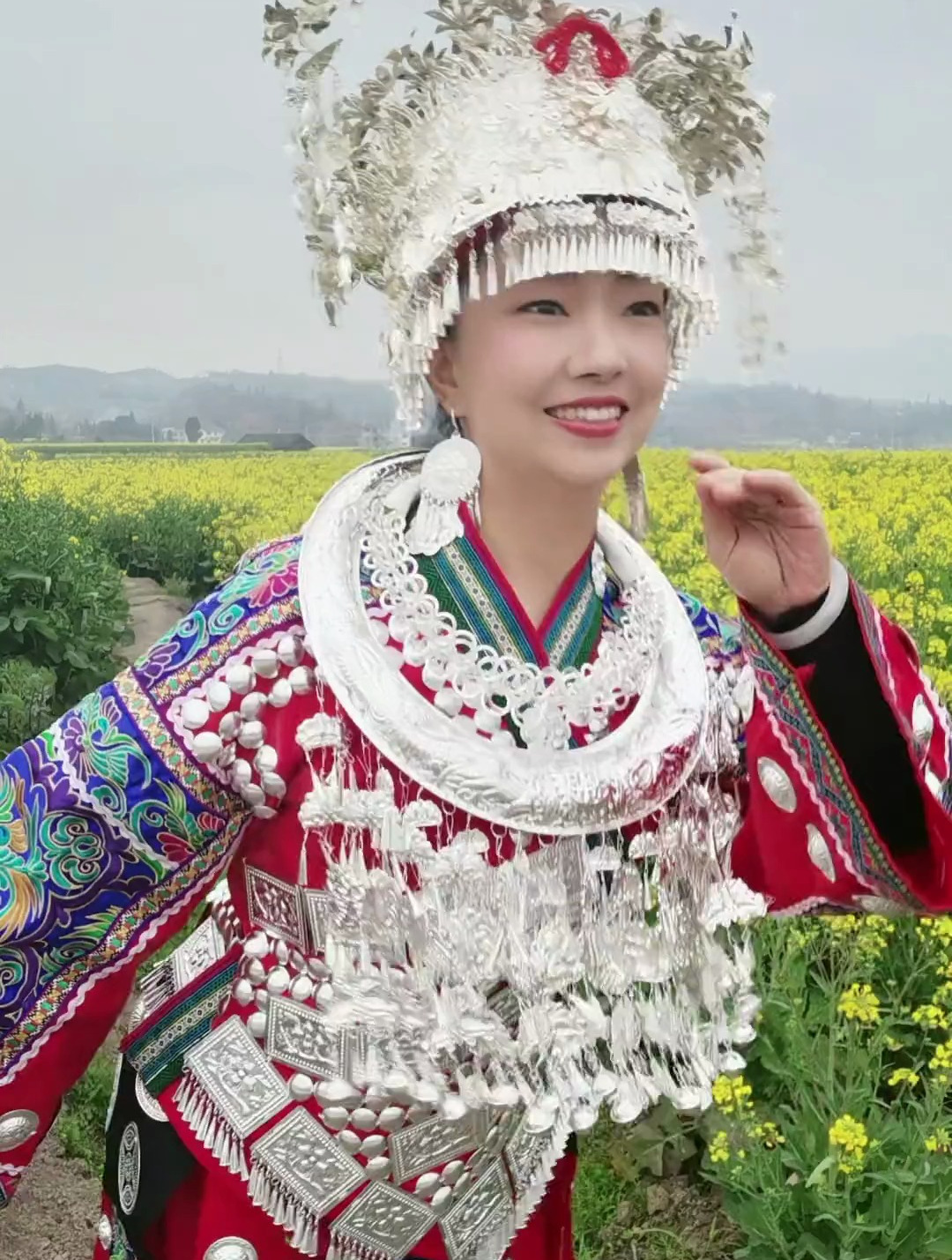 油菜花花飞黄飞黄山歌