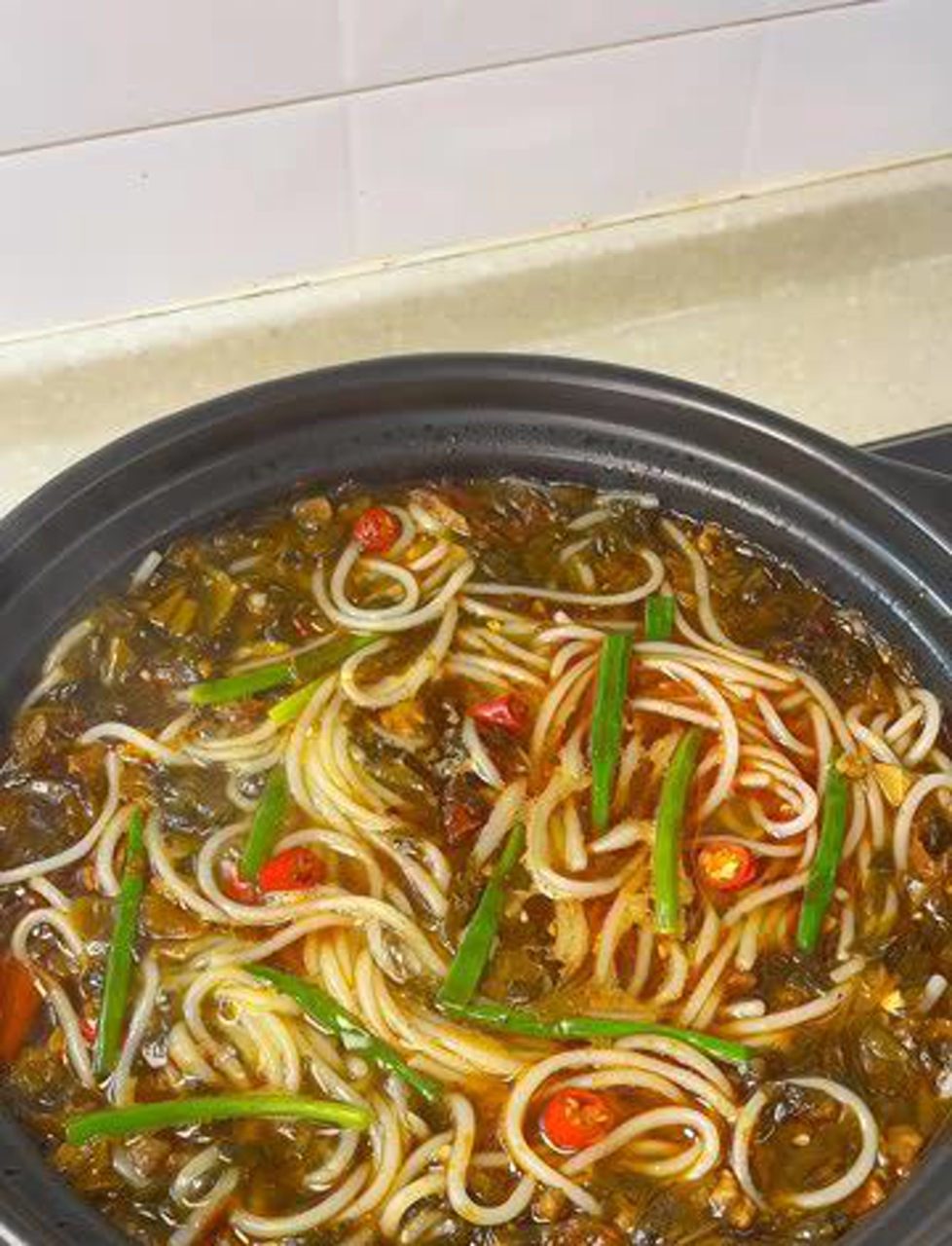 酸爽肉末粉条,美味又下饭!