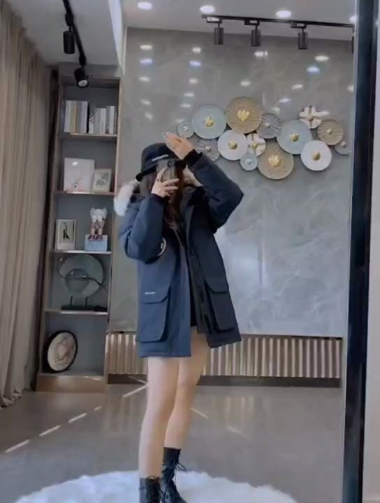 派克大衣换装,美美美