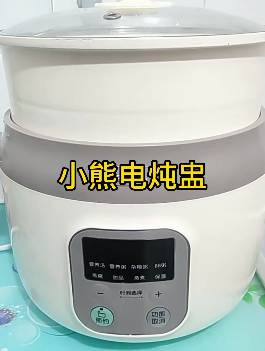 相见恨晚的神仙宝藏小家电,小熊电炖盅yyds