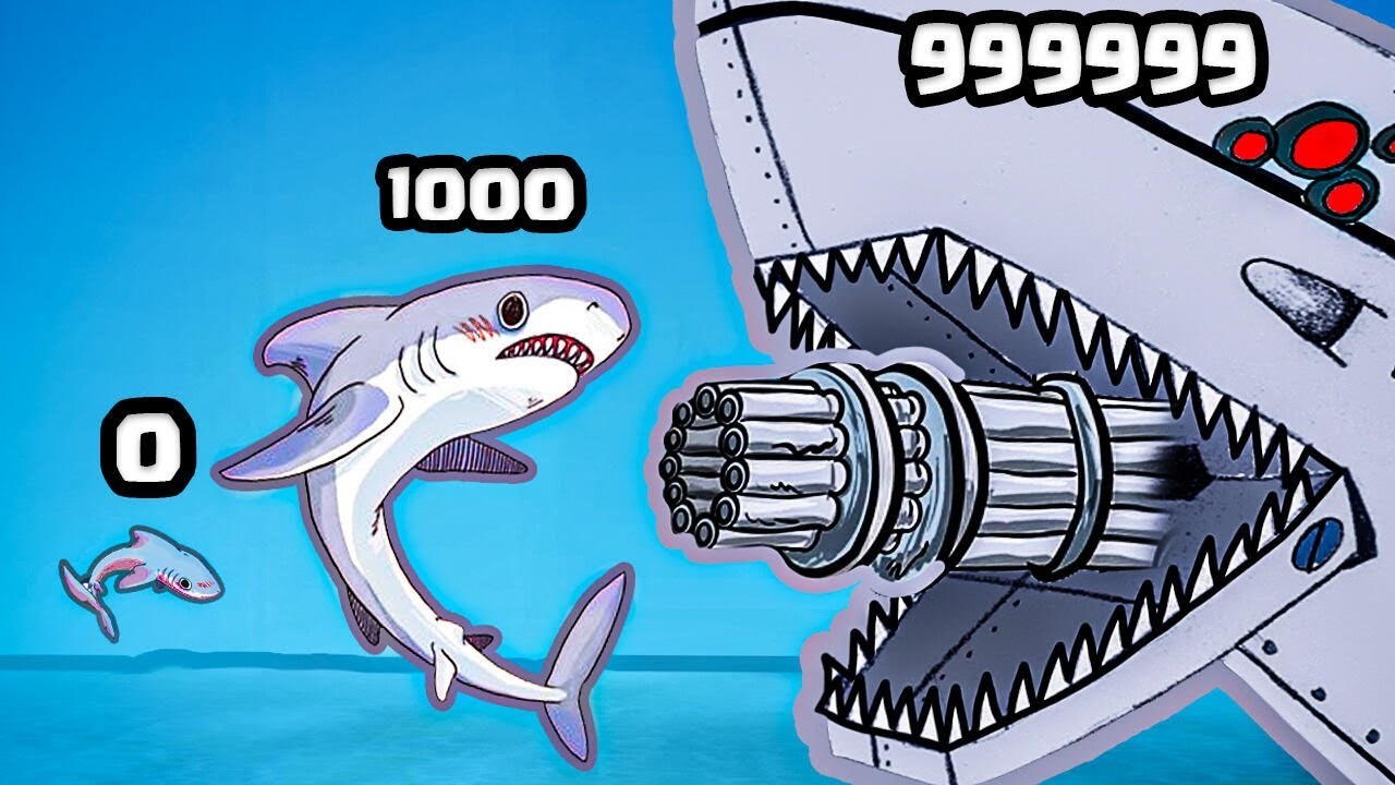 鲨鱼成长,我要成为最长的鲨鱼