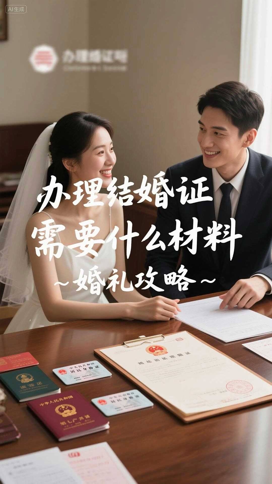 0518.婚礼攻略之办理结婚证需要什么材料