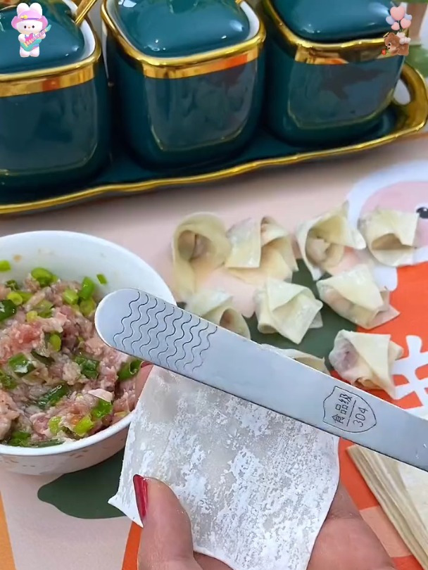 挑馅勺搅馅勺包饺子挖馅勺肉馅勺家用厨房挑饺子馅多功能神器