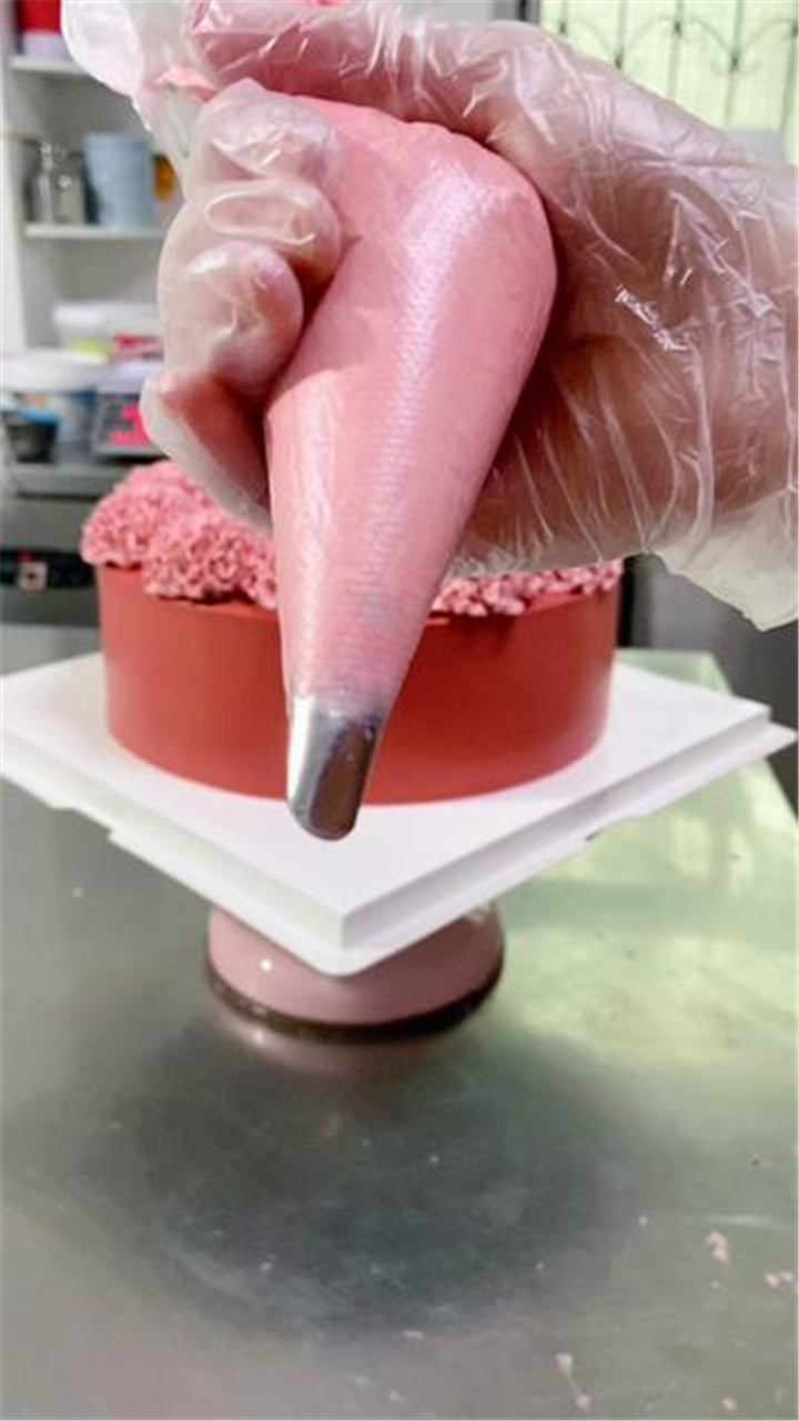 奶油花卉,蛋糕裱花