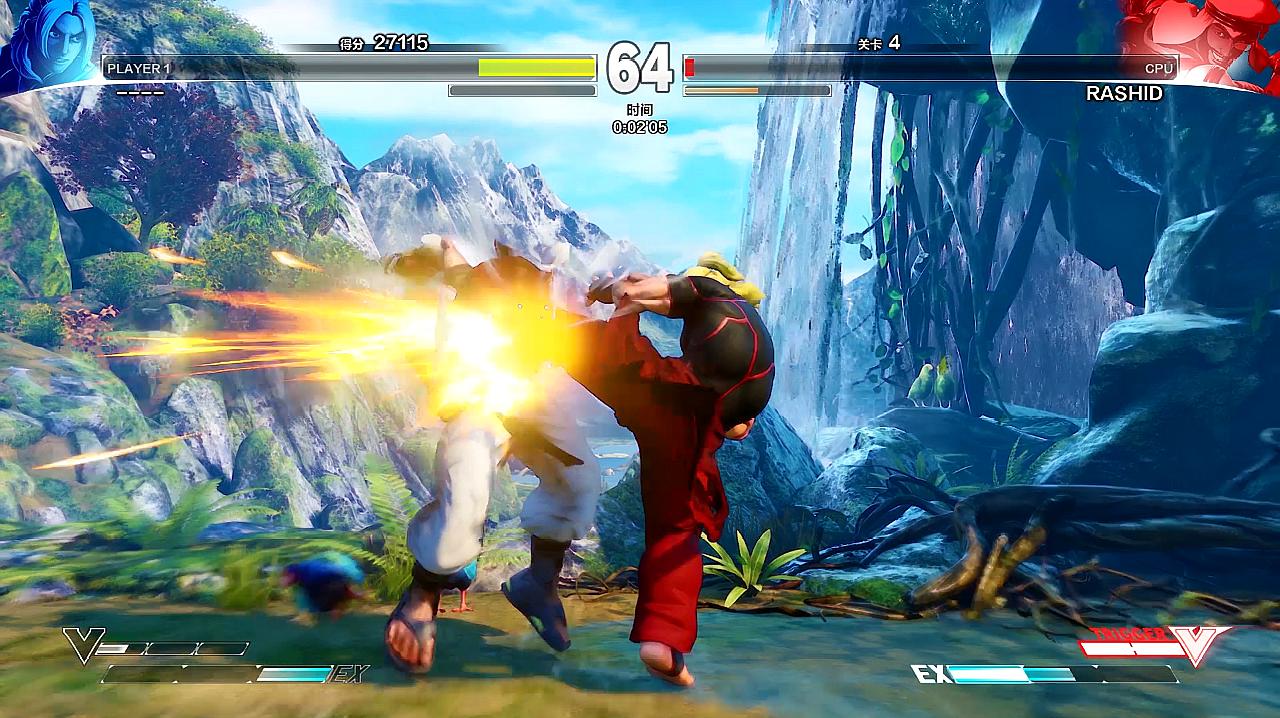 [图]StreetFighterV街头霸王5,8分钟挑战10关