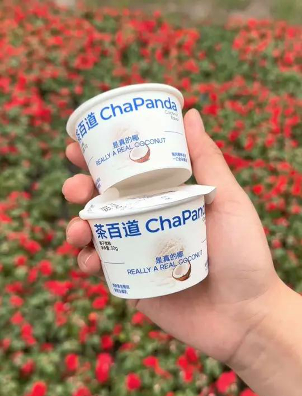 茶百道,是真的椰,冰淇淋,艾特你的椰子脑袋朋友快冲!