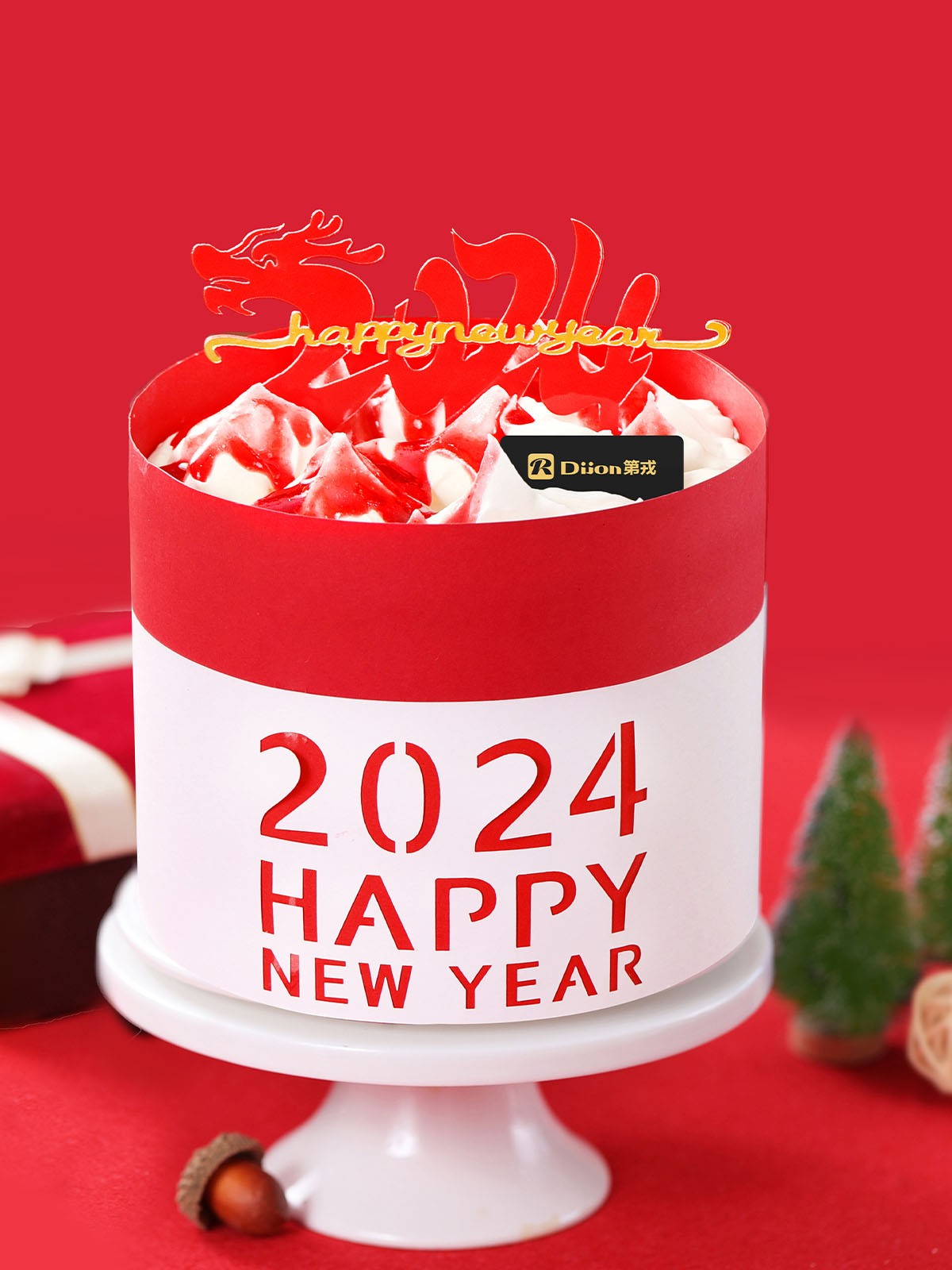 2024跨年蛋糕「开新·龙」