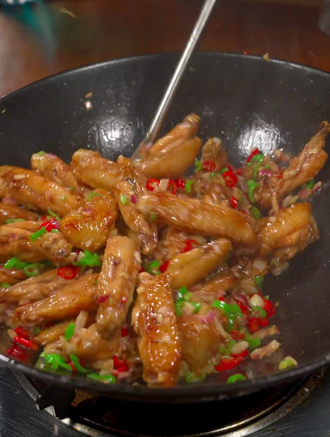 天天吃不厌的爆炒鸡翅