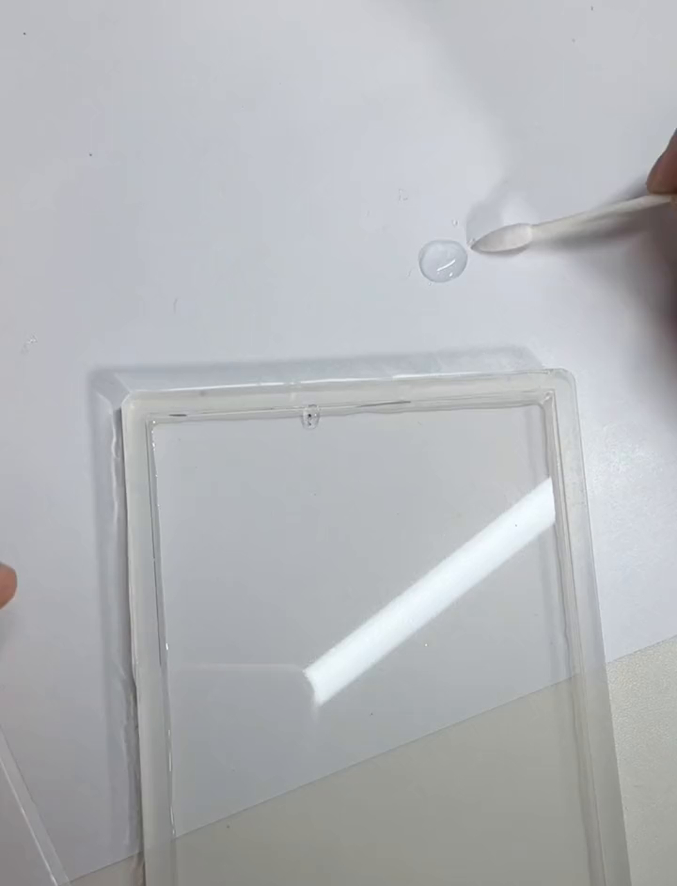 试了试把生鱼片放进鱼缸,感觉像在水族馆里一样