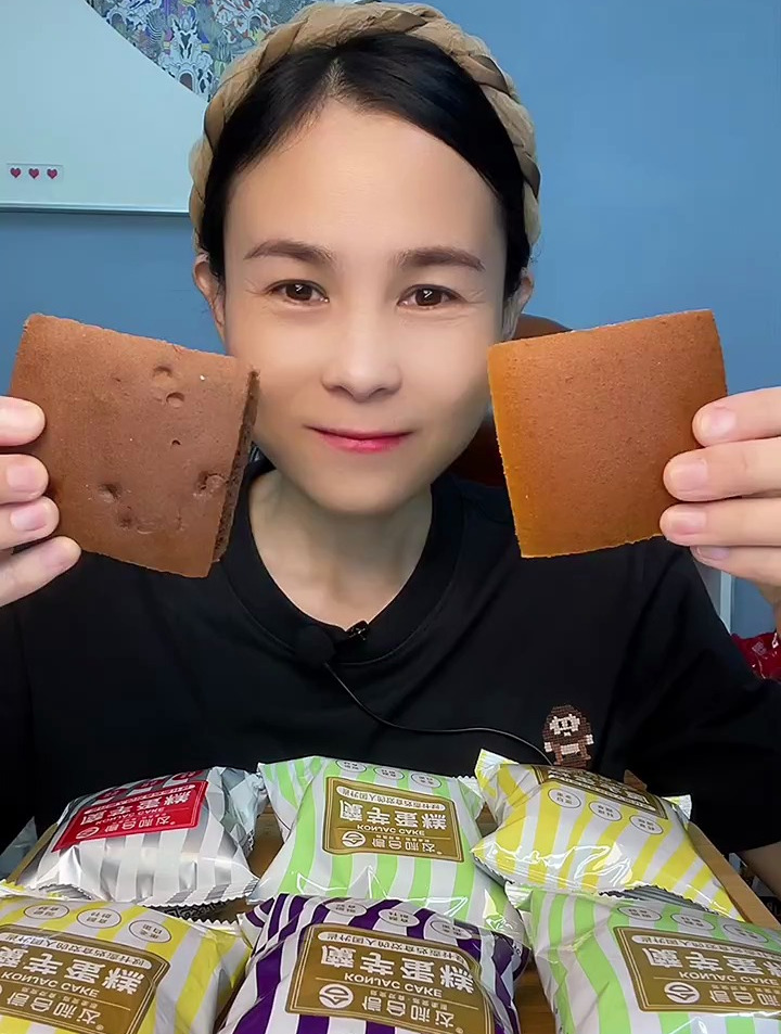 信合味达魔芋蛋糕0蔗糖,每个30克,热量只有几十卡