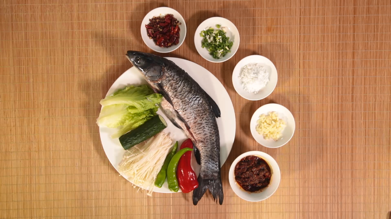 舌尖上的水煮鱼,高清录制家常烹饪过程