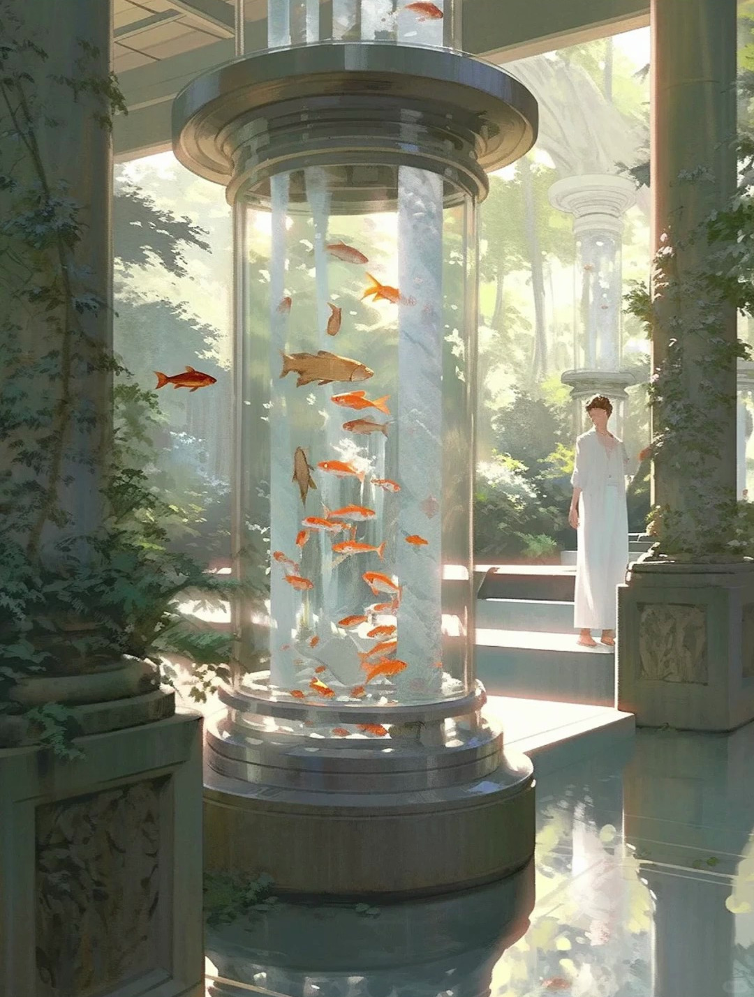 超治愈绿色系壁纸