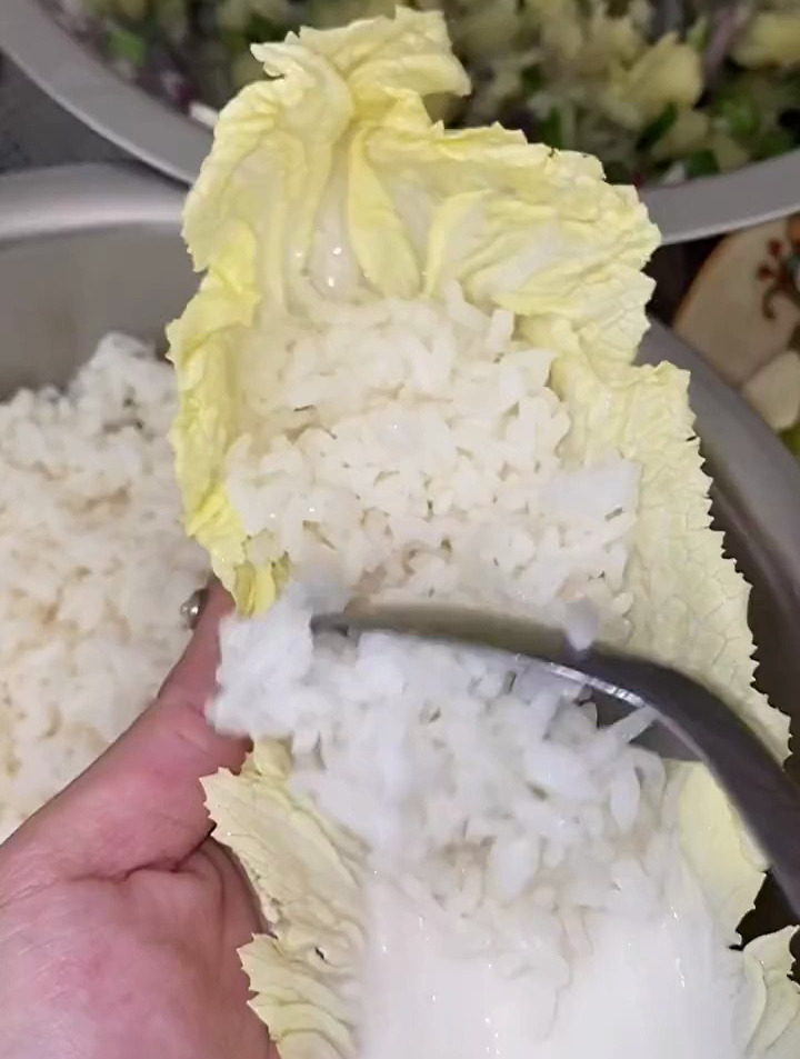 爷爷家吃东北大饭包,蛎羹汤