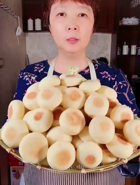 用山药做的小馒头